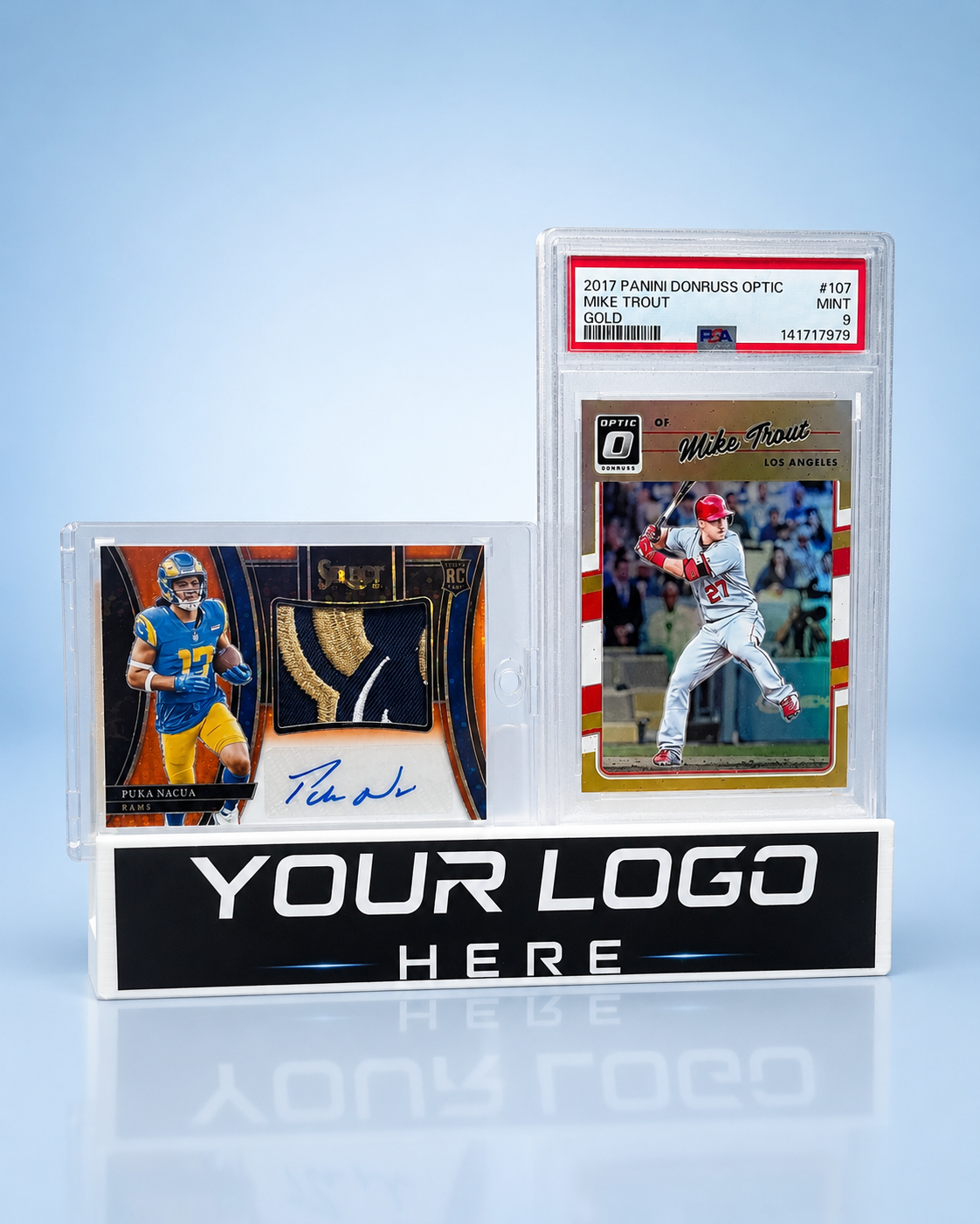 Premium Custom Double Card Stand