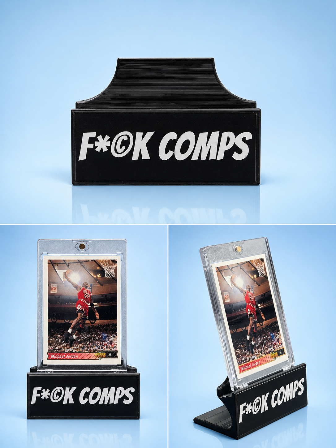F*CK COMPS Premium Card Stand