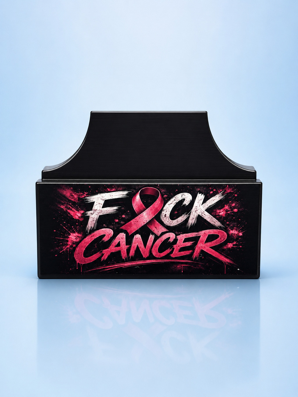 F*CK CANCER Premium Card Stand