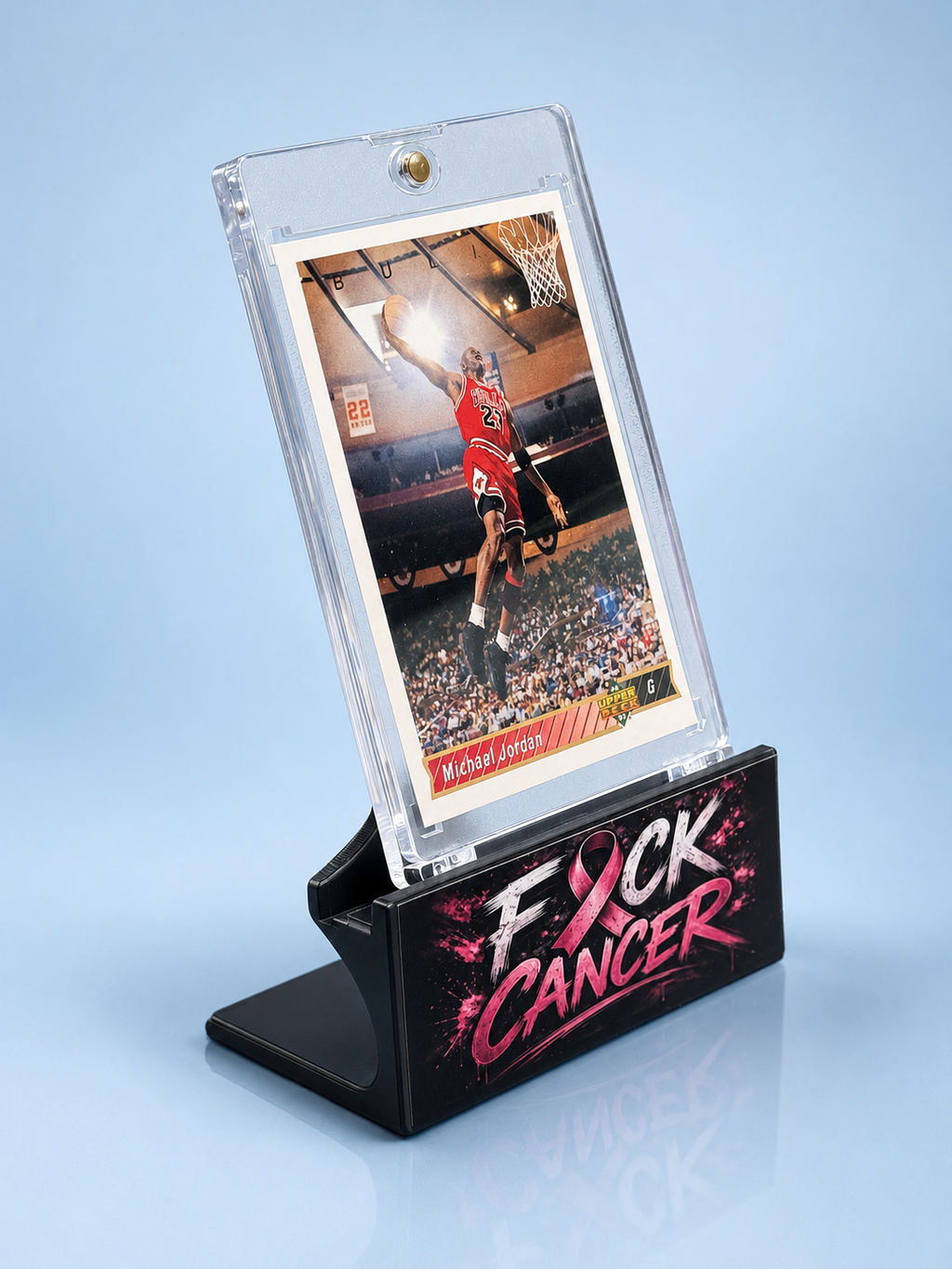 F*CK CANCER Premium Card Stand