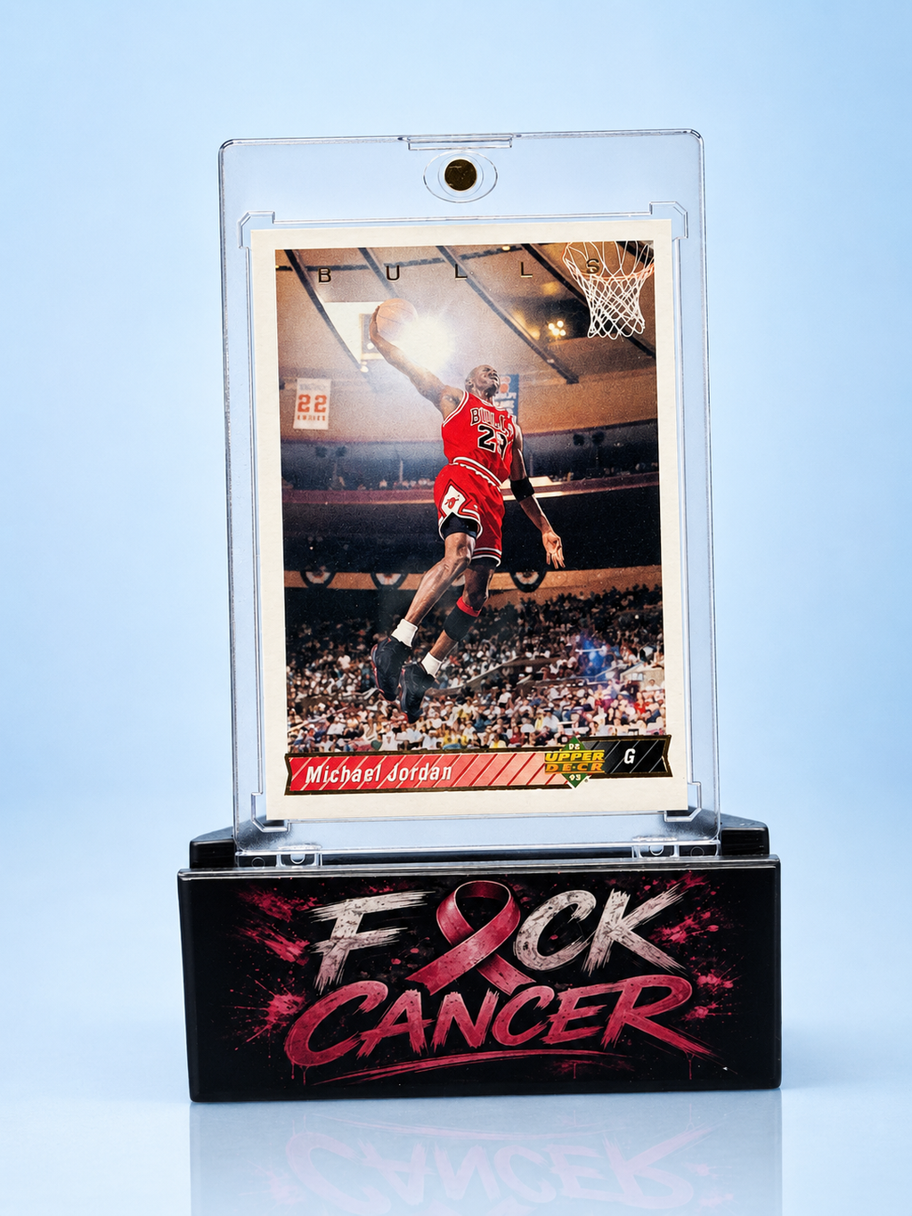 F*CK CANCER Premium Card Stand